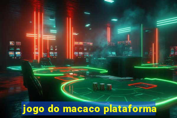 jogo do macaco plataforma